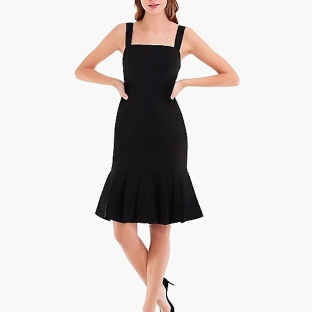 J. Crew Elegant Black Dress